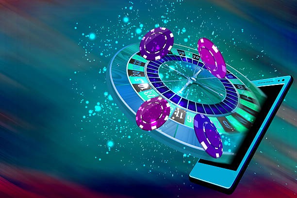 Live casino studio with multiple dealer tables and real-time streaming